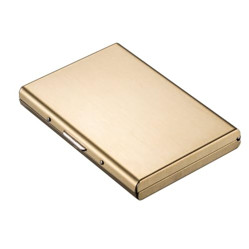 KOD Blocking Security Slim Card Holder Case for Men and Women - Pop Up Slim Minimalist Credit Card Holder (Silver 8 Sot Card Holder)