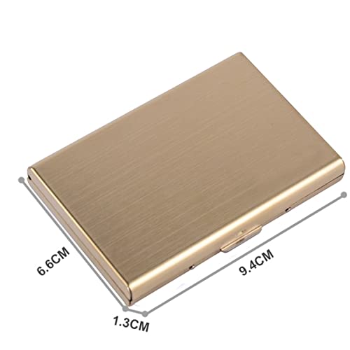 KOD Blocking Security Slim Card Holder Case for Men and Women - Pop Up Slim Minimalist Credit Card Holder (Silver 8 Sot Card Holder)