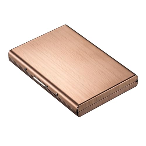 KOD Blocking Security Slim Card Holder Case for Men and Women - Pop Up Slim Minimalist Credit Card Holder (Silver 8 Sot Card Holder)